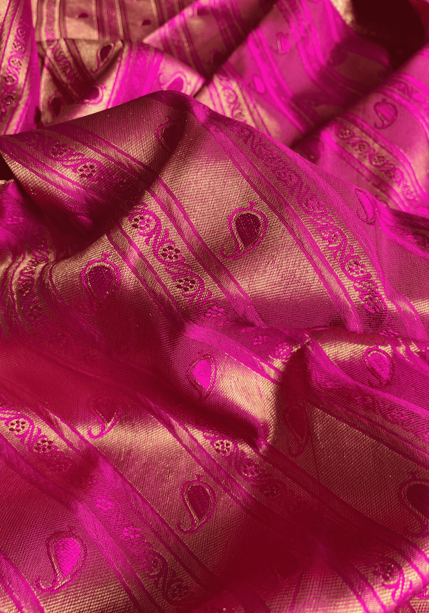 Kanchi Pattu Pure Silk Handloom Bridal Saree